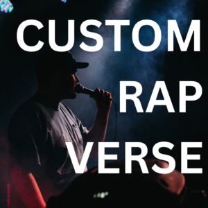 Custom Rap Verse (8 Bars)